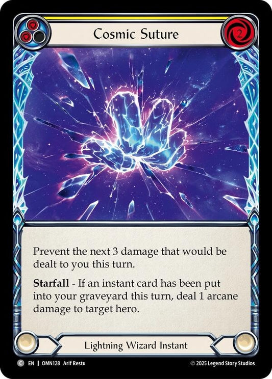 Image for Cosmic Suture (Yellow) (OMN128) (Omens of the Third Age) (OMN) - Flesh and Blood TCG