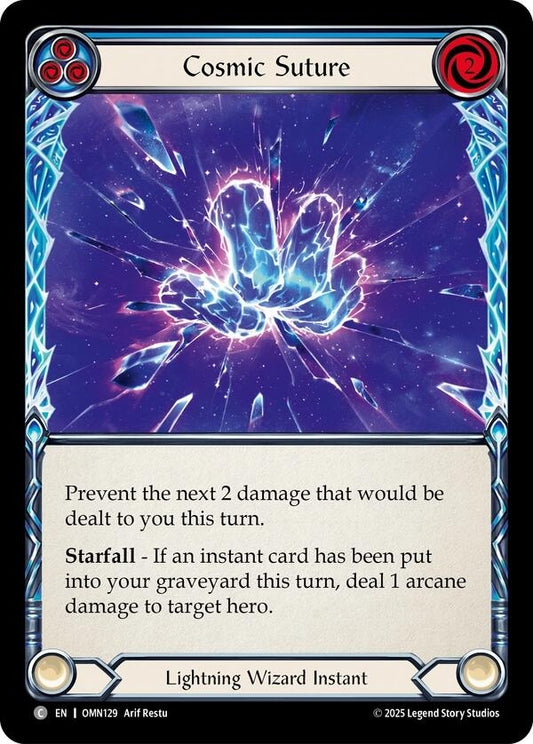 Image for Cosmic Suture (Blue) (OMN129) (Omens of the Third Age) (OMN) - Flesh and Blood TCG