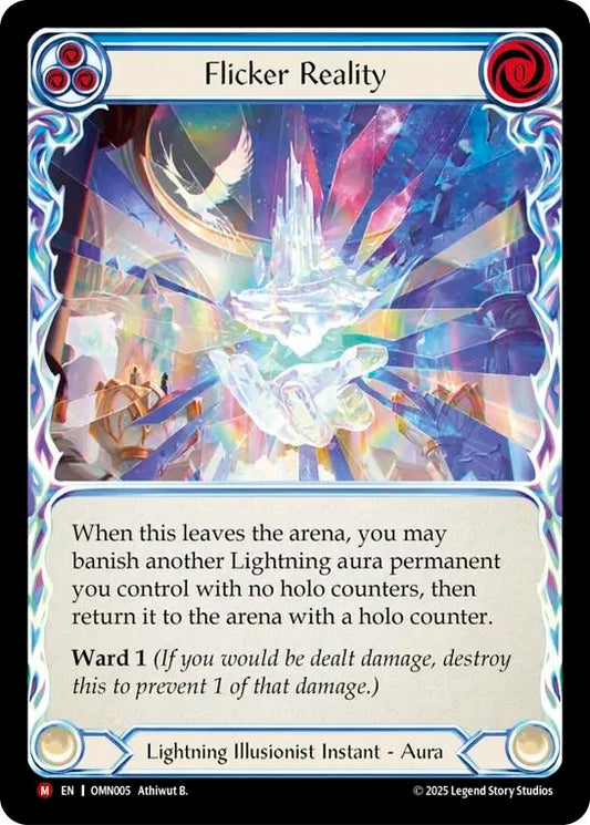 Image for Flicker Reality (OMN005) (Omens of the Third Age) (OMN) - Flesh and Blood TCG