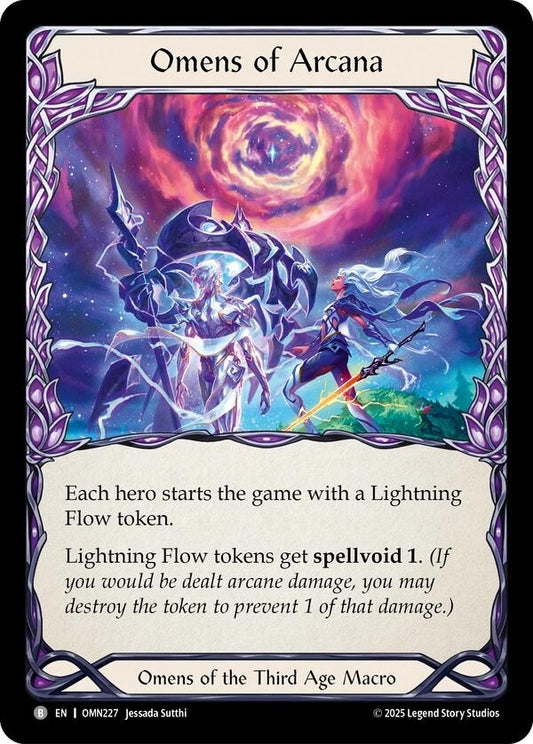 Image for Omens of Arcana (OMN227) (Omens of the Third Age) (OMN) - Flesh and Blood TCG