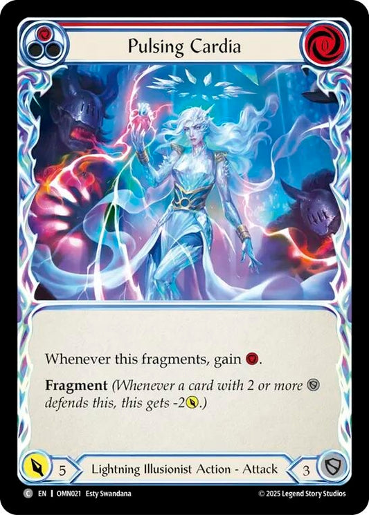 Image for Pulsing Cardia (Red) (OMN021) (Omens of the Third Age) (OMN) - Flesh and Blood TCG