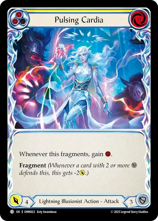 Image for Pulsing Cardia (Yellow) (OMN022) (Omens of the Third Age) (OMN) - Flesh and Blood TCG