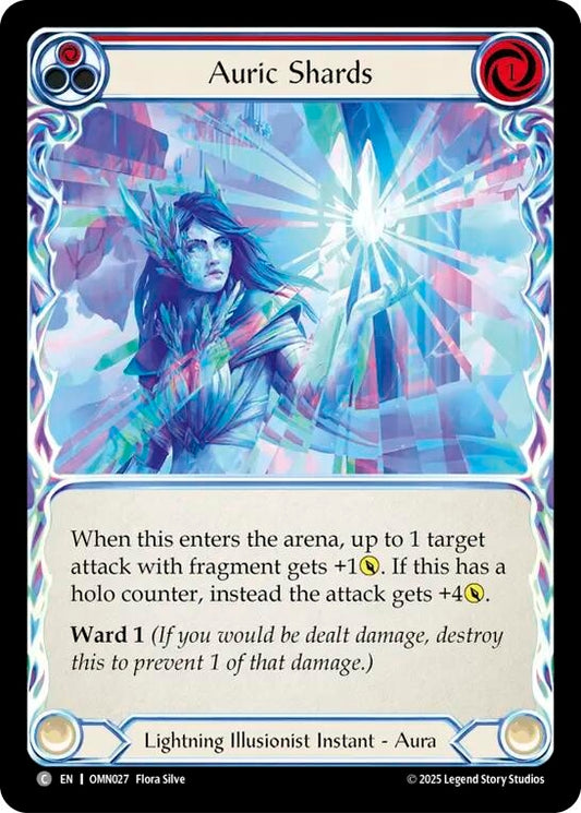 Image for Auric Shards (Red) (OMN027) (Omens of the Third Age) (OMN) - Flesh and Blood TCG