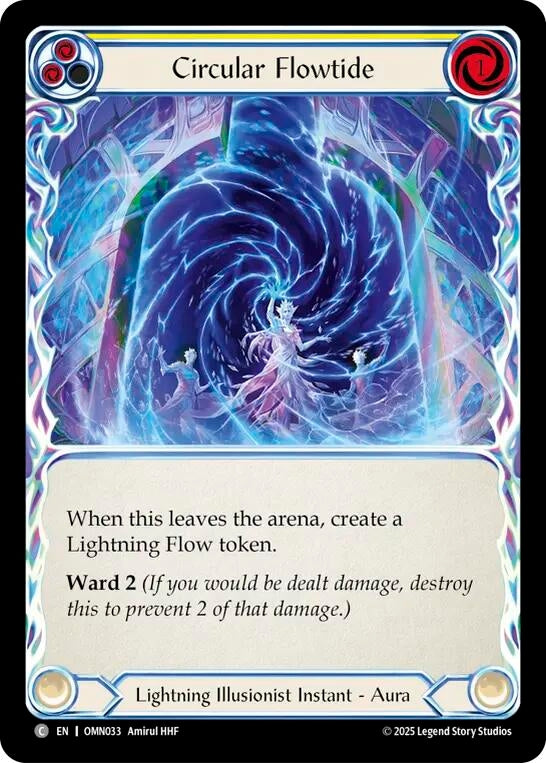 Image for Circular Flowtide (OMN033) (Omens of the Third Age) (OMN) - Flesh and Blood TCG