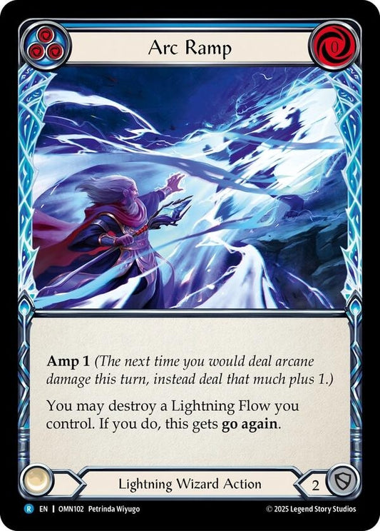 Image for Arc Ramp (Blue) (OMN102) (Omens of the Third Age) (OMN) - Flesh and Blood TCG
