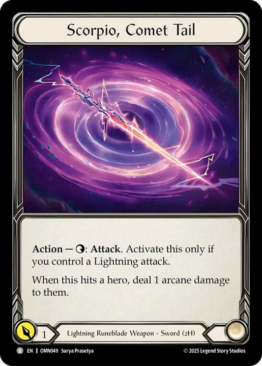 Image for Scorpio, Comet Tail (OMN049) (Omens of the Third Age) (OMN) - Flesh and Blood TCG