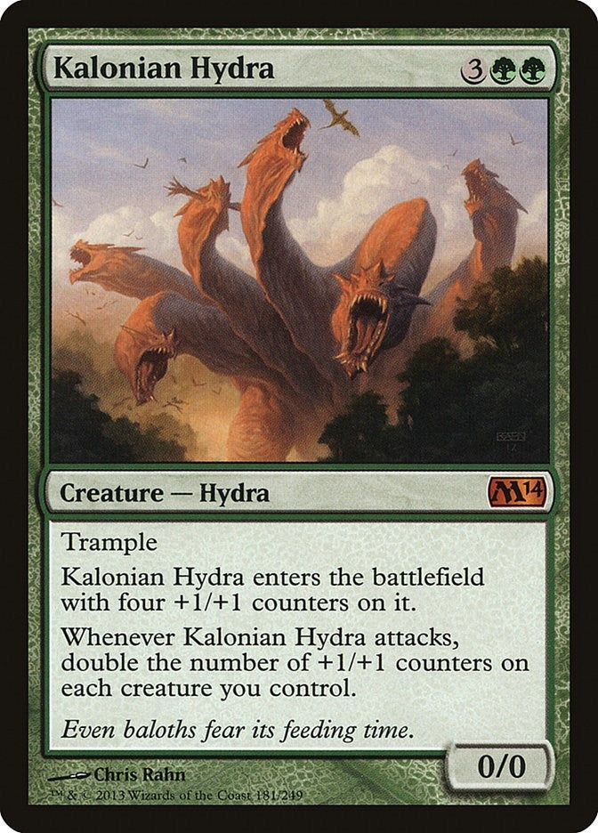 Image for Kalonian Hydra (181) (Magic 2014 (M14)) (M14) - Magic: The Gathering