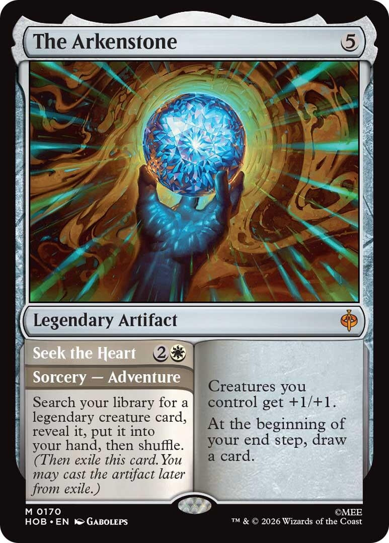Image for The Arkenstone (170) (The Hobbit) (HOB) - Magic: The Gathering