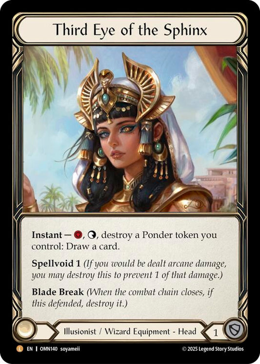 Image for Third Eye of the Sphinx (OMN140) (Omens of the Third Age) (OMN) - Flesh and Blood TCG
