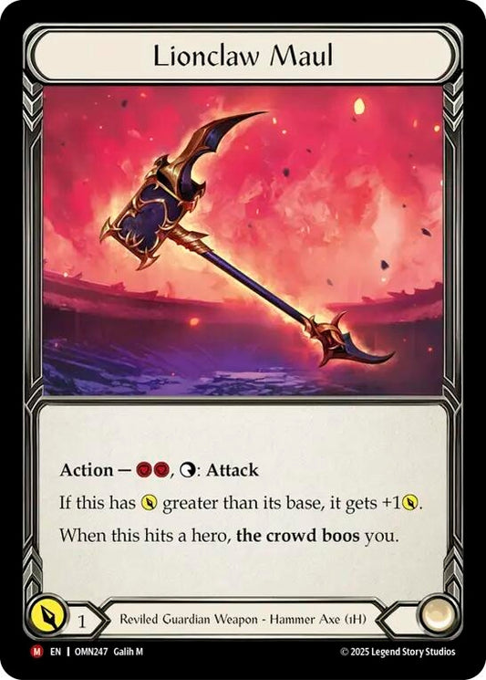 Image for Lionclaw Maul (OMN247) (Omens of the Third Age) (OMN) - Flesh and Blood TCG