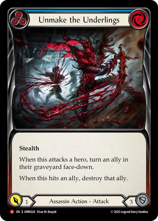 Image for Unmake the Underlings (OMN228) (Omens of the Third Age) (OMN) - Flesh and Blood TCG