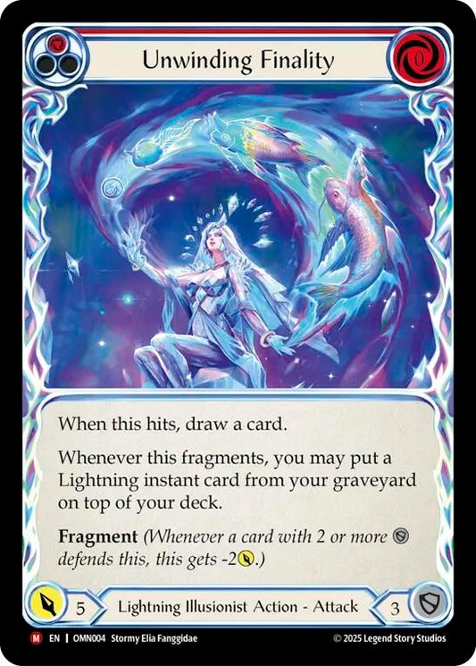Image for Unwinding Finality (OMN004) (Omens of the Third Age) (OMN) - Flesh and Blood TCG