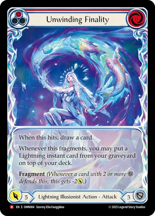Image for Unwinding Finality (Extended Art) (OMN004) (Omens of the Third Age) (OMN) - Flesh and Blood TCG