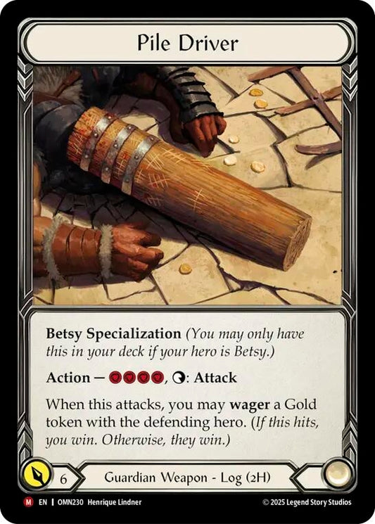 Image for Pile Driver (OMN230) (Omens of the Third Age) (OMN) - Flesh and Blood TCG