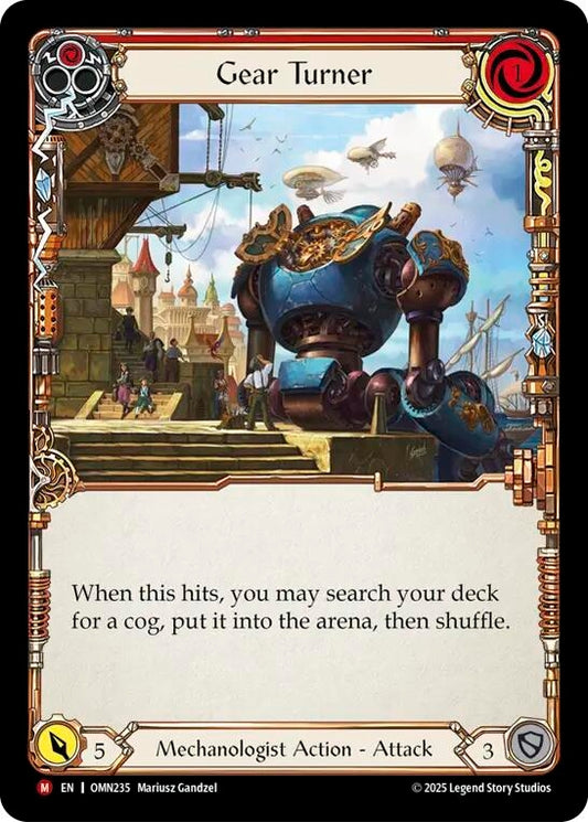 Image for Gear Turner (OMN235) (Omens of the Third Age) (OMN) - Flesh and Blood TCG