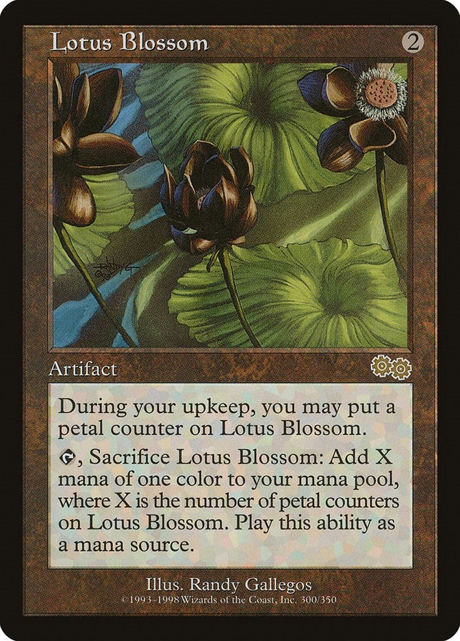 Image for Lotus Blossom (300) (Urza's Saga) - Magic: The Gathering