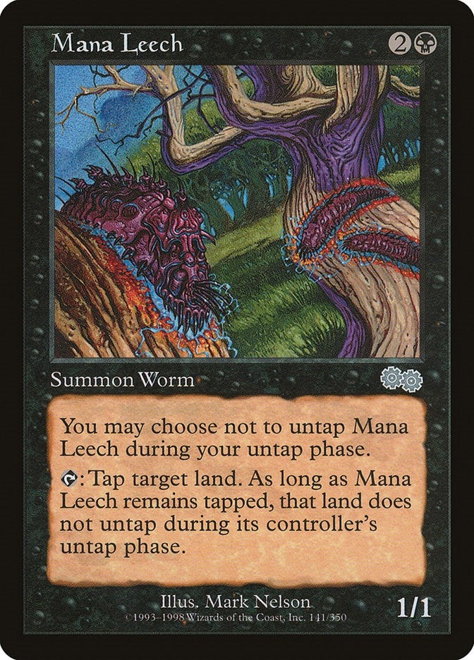 Image for Mana Leech (141) (Urza's Saga) - Magic: The Gathering