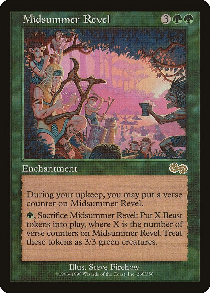 Image for Midsummer Revel (268) (Urza's Saga) - Magic: The Gathering