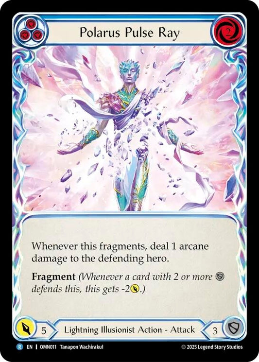 Image for Polarus Pulse Ray (Blue) (OMN011) (Omens of the Third Age) (OMN) - Flesh and Blood TCG