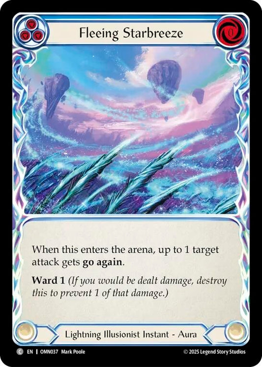 Image for Fleeing Starbreeze (OMN037) (Omens of the Third Age) (OMN) - Flesh and Blood TCG