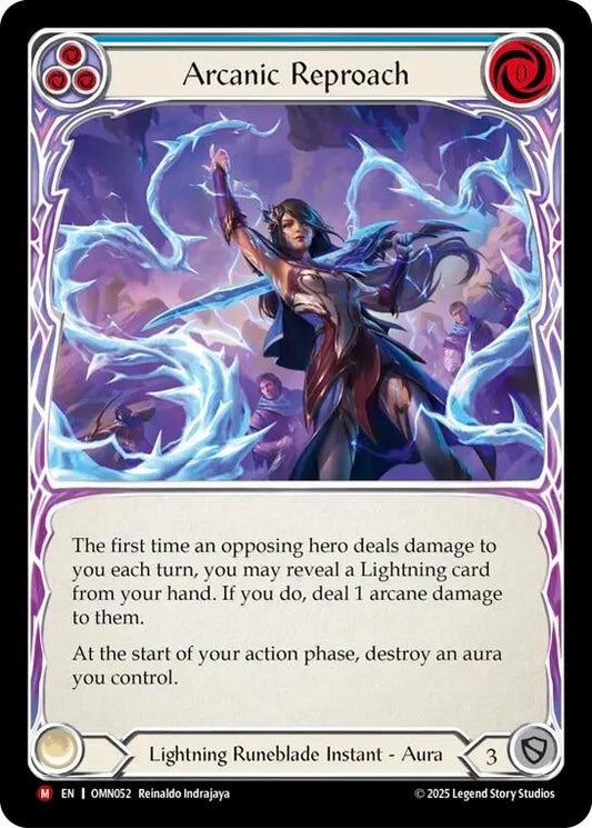 Image for Arcanic Reproach (OMN052) (Omens of the Third Age) (OMN) - Flesh and Blood TCG