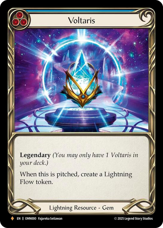 Image for Voltaris (Blue) (OMN000) (Omens of the Third Age) (OMN) - Flesh and Blood TCG