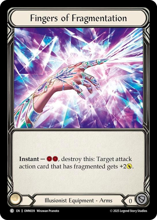 Image for Fingers Of Fragmentation (OMN039) (Omens of the Third Age) (OMN) - Flesh and Blood TCG