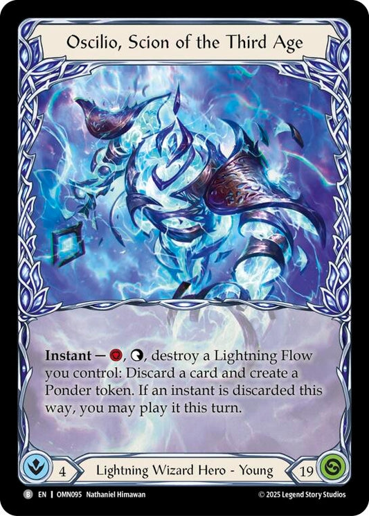Image for Oscilio, Scion Of The Third Age (OMN095) (Omens of the Third Age) (OMN) - Flesh and Blood TCG