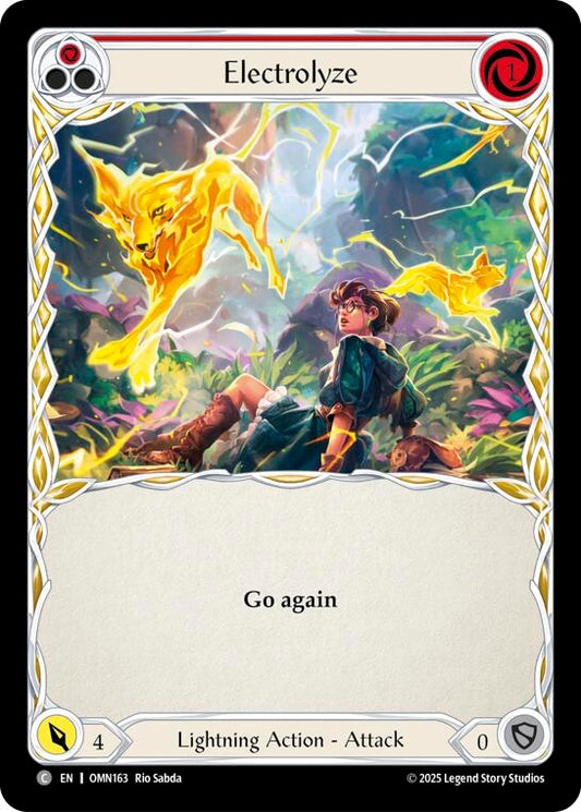 Image for Electrolyze (Red) (OMN163) (Omens of the Third Age) (OMN) - Flesh and Blood TCG