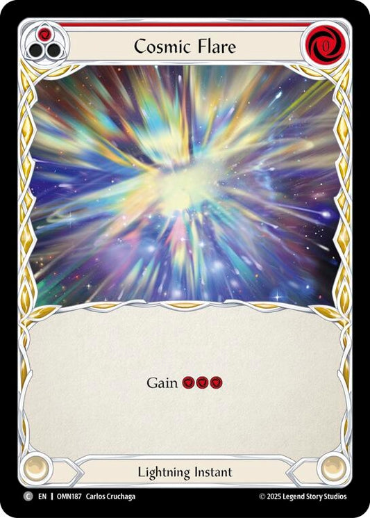 Image for Cosmic Flare (Red) (OMN187) (Omens of the Third Age) (OMN) - Flesh and Blood TCG