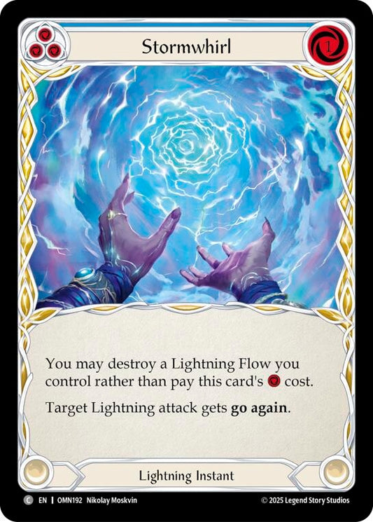 Image for Stormwhirl (Blue) (OMN192) (Omens of the Third Age) (OMN) - Flesh and Blood TCG