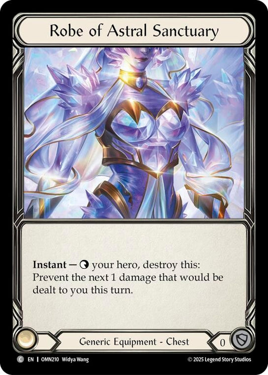 Image for Robe Of Astral Sanctuary (OMN210) (Omens of the Third Age) (OMN) - Flesh and Blood TCG