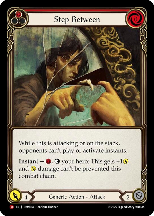Image for Step Between (Red) (OMN214) (Omens of the Third Age) (OMN) - Flesh and Blood TCG