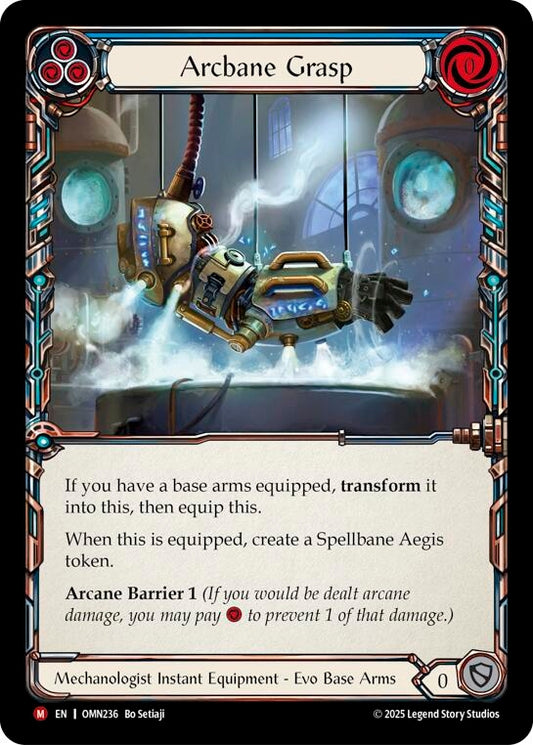 Image for Arcbane Grasp (Blue) (OMN236) (Omens of the Third Age) (OMN) - Flesh and Blood TCG