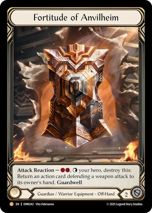 Image for Fortitude Of Anvilheim (OMN242) (Omens of the Third Age) (OMN) - Flesh and Blood TCG