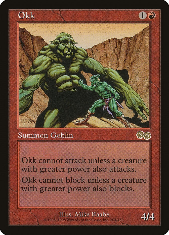 Image for Okk (204) (Urza's Saga) - Magic: The Gathering