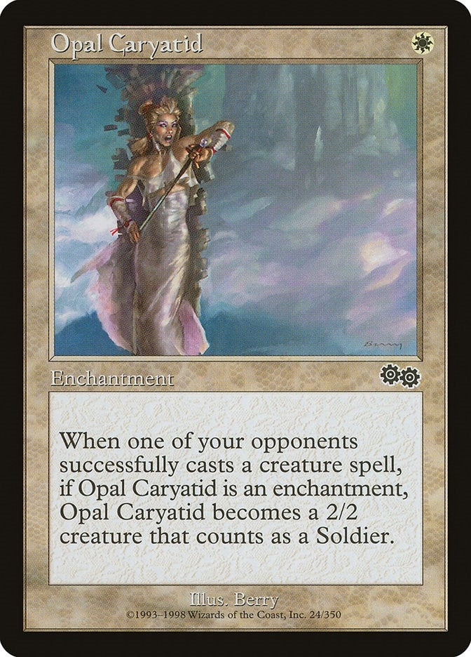 Image for Opal Caryatid (24) (Urza's Saga) - Magic: The Gathering