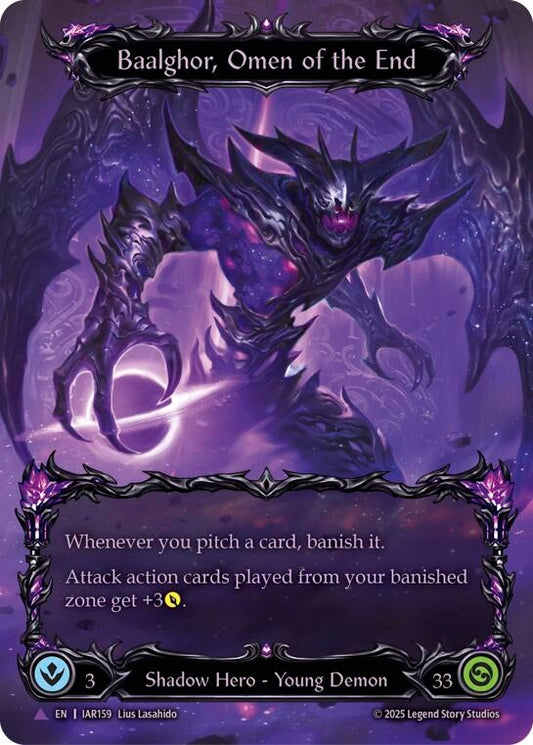 Image for Baalghor, Omen of the End (Marvel) (IAR159-MV) (Omens of the Third Age) (OMN) - Flesh and Blood TCG