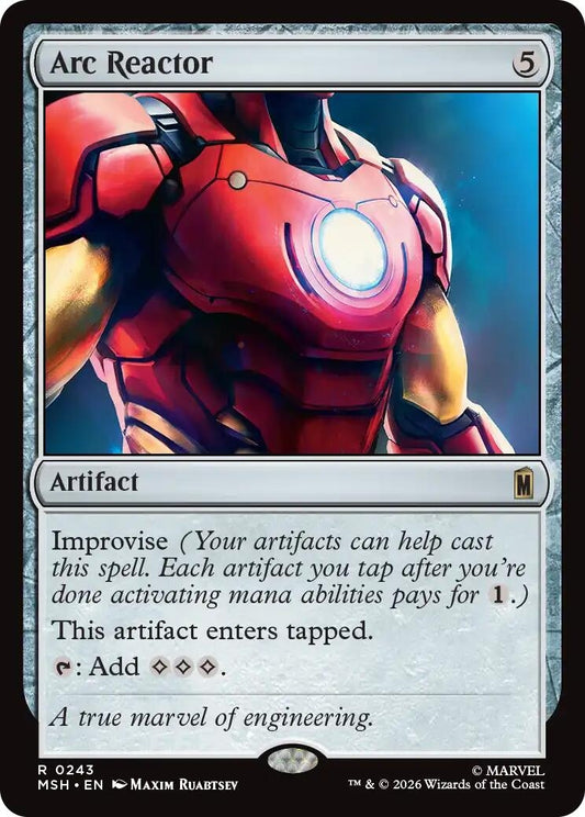 Image for Arc Reactor (243) (Marvel Super Heroes) - Magic: The Gathering