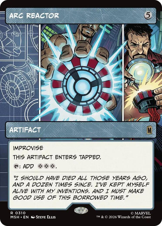 Image for Arc Reactor (Borderless) (310) (Marvel Super Heroes) - Magic: The Gathering