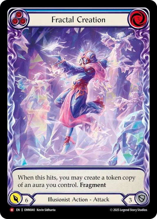 Image for Fractal Creation (Extended Art) (OMN040) (Omens of the Third Age) (OMN) - Flesh and Blood TCG