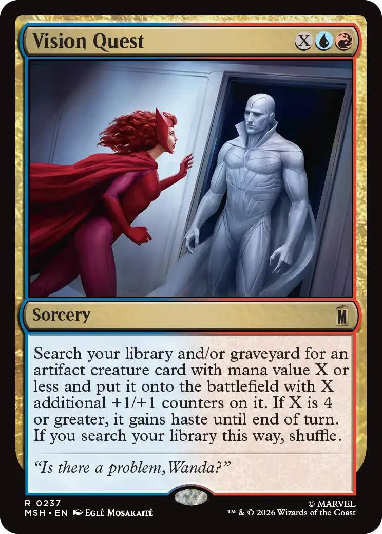 Image for Vision Quest (237) (Marvel Super Heroes) - Magic: The Gathering