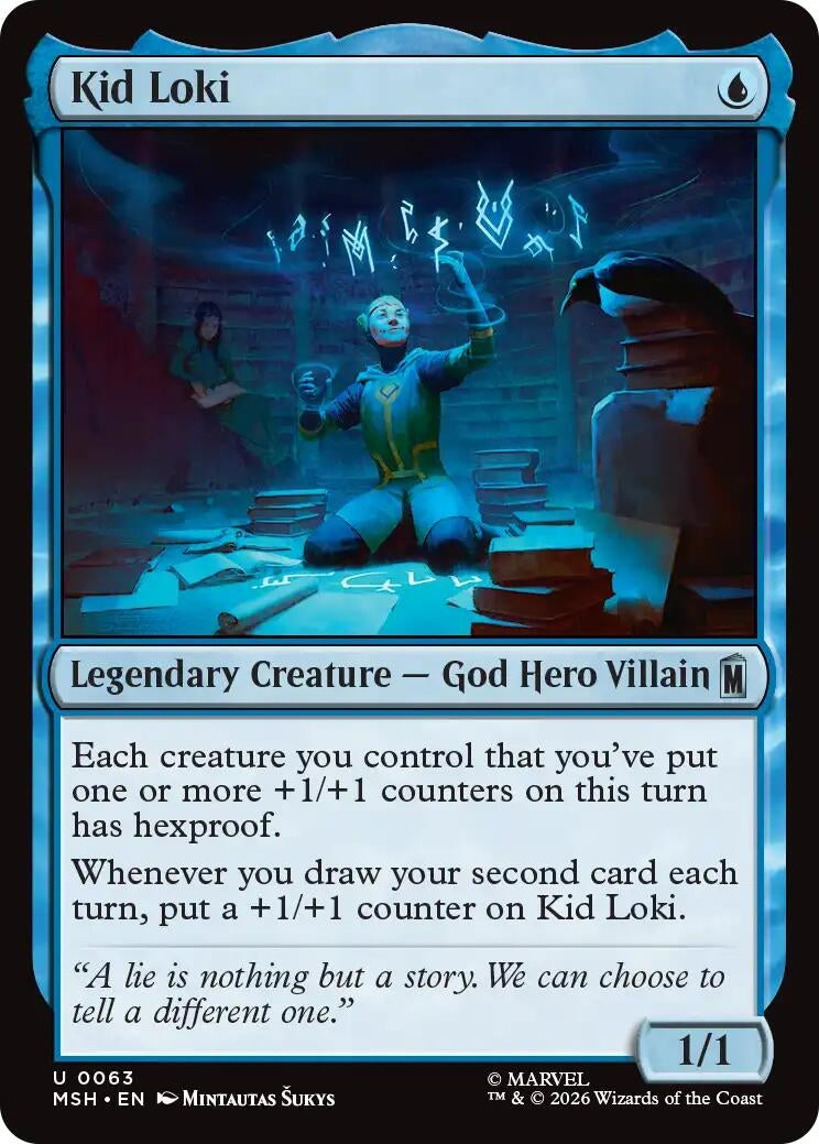 Image for Kid Loki (63) (Marvel Super Heroes) - Magic: The Gathering