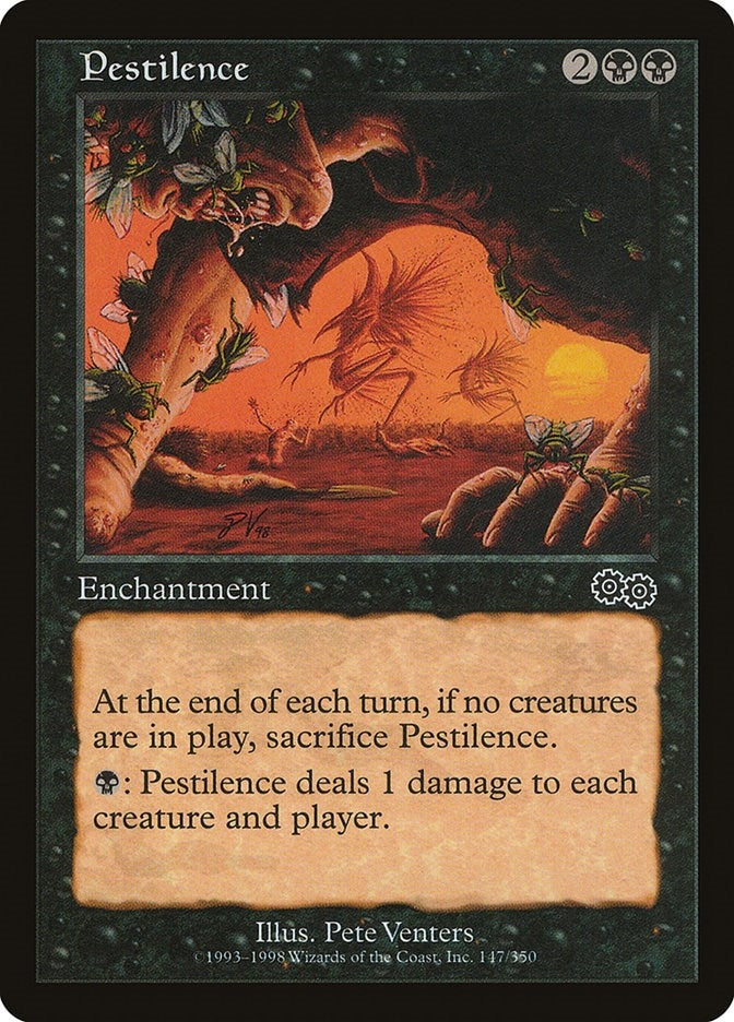 Pestilence (147) (Urza's Saga)