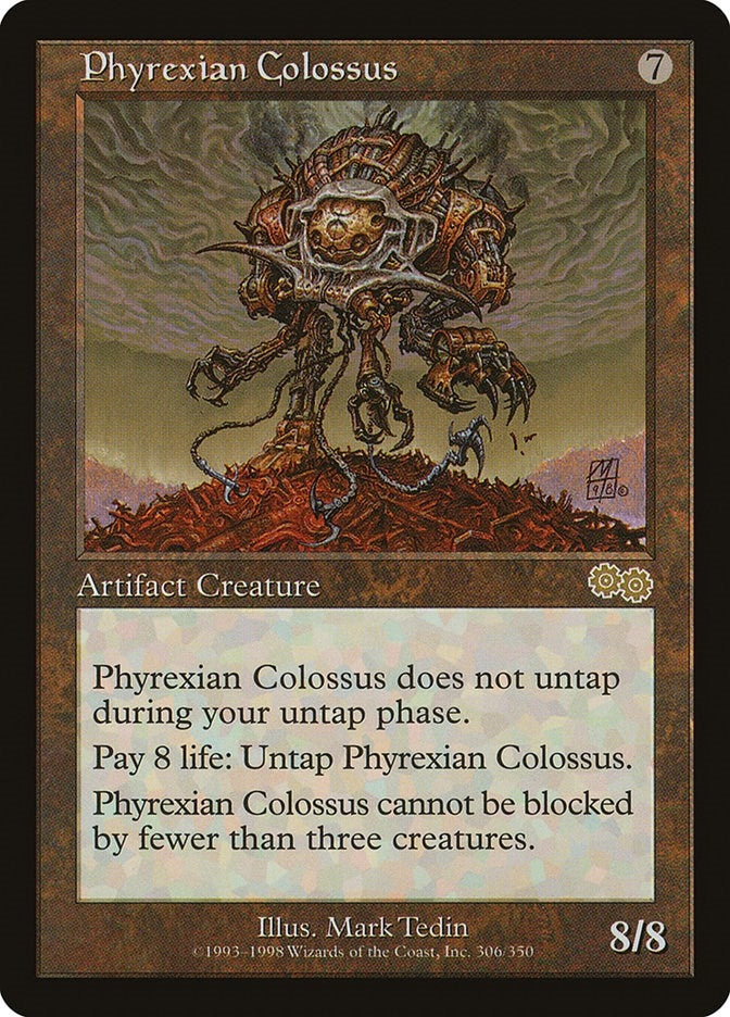 Image for Phyrexian Colossus (305) (Urza's Saga) - Magic: The Gathering