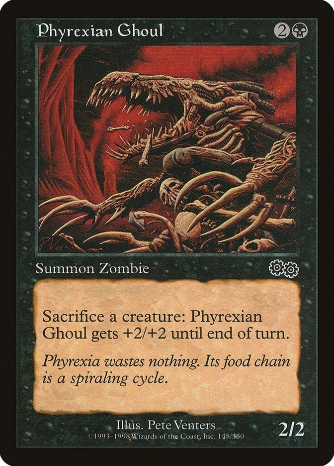 Image for Phyrexian Ghoul (148) (Urza's Saga) - Magic: The Gathering