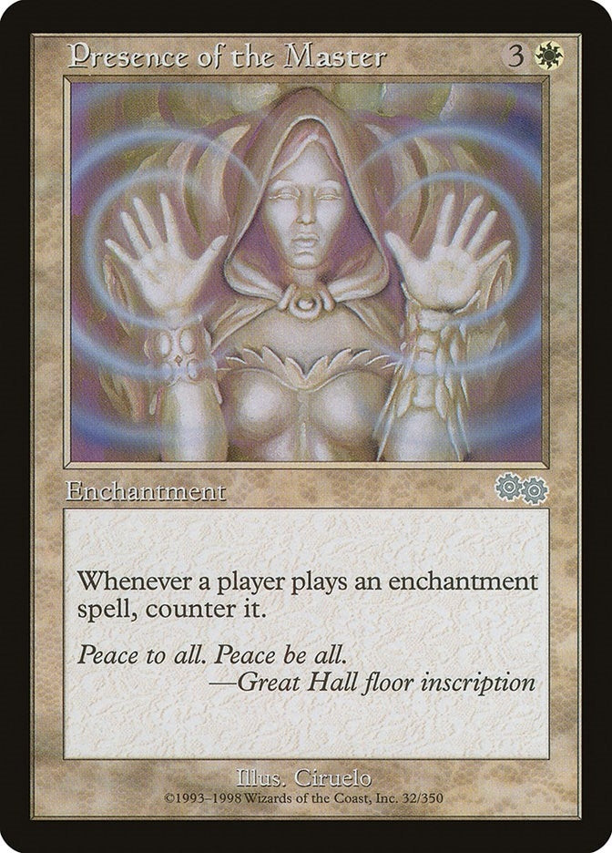 Image for Presence of the Master (32) (Urza's Saga) - Magic: The Gathering