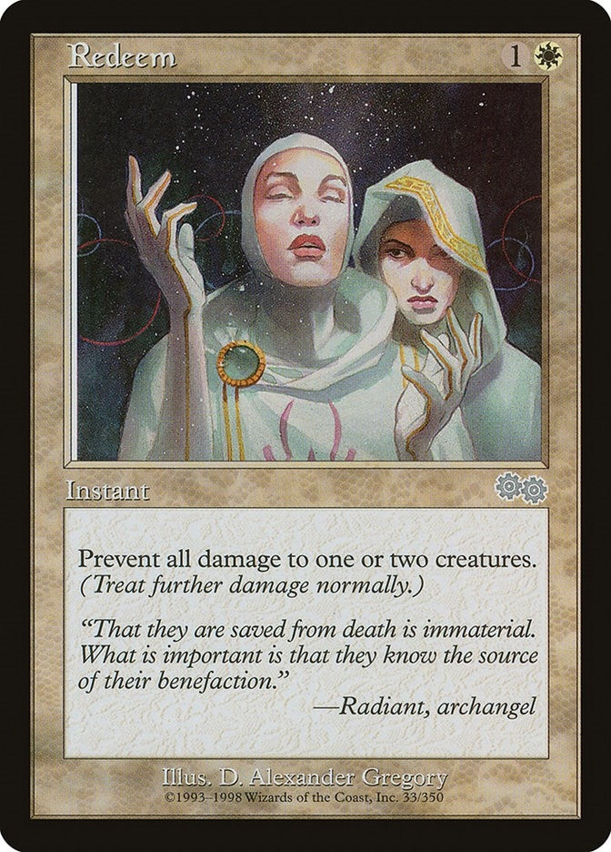 Image for Redeem (33) (Urza's Saga) - Magic: The Gathering