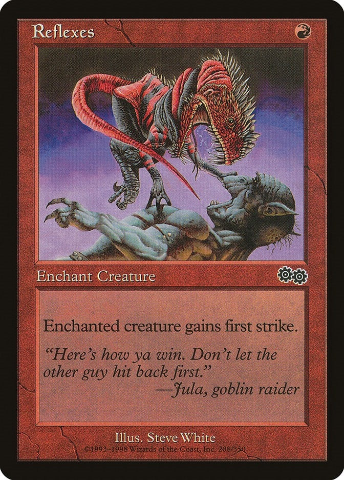 Image for Reflexes (208) (Urza's Saga) - Magic: The Gathering
