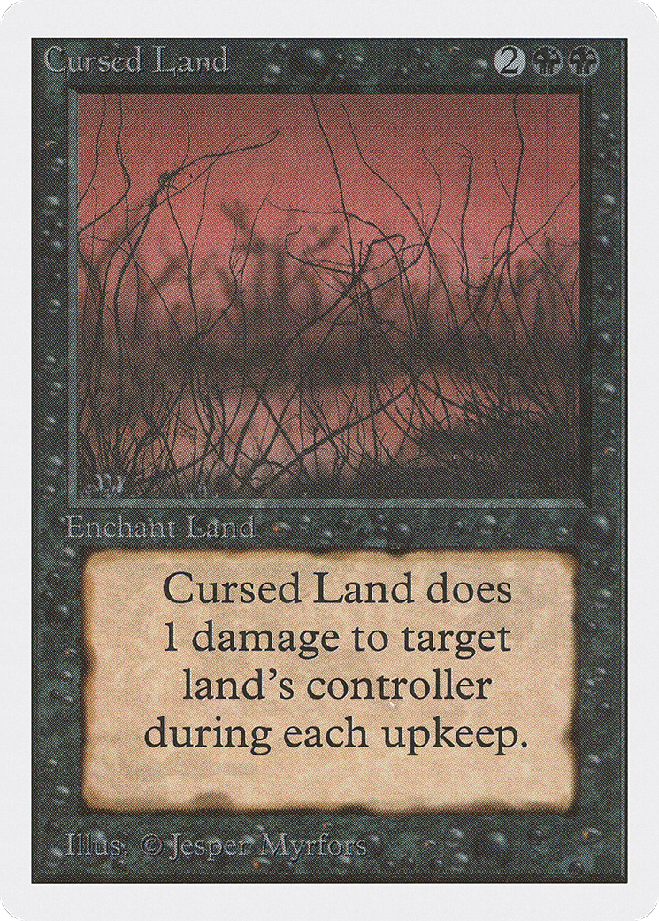 Cursed Land (2ED-098) - Unlimited Edition